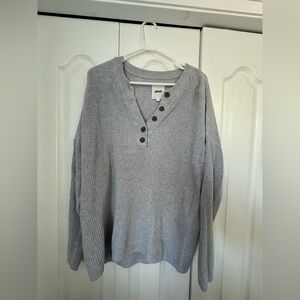 Aerie Gray Knit sweater